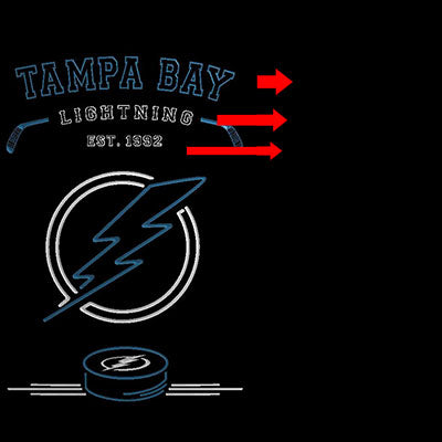Custom Tampa Bay Lightning Est. 1992 custom sign pro led sign