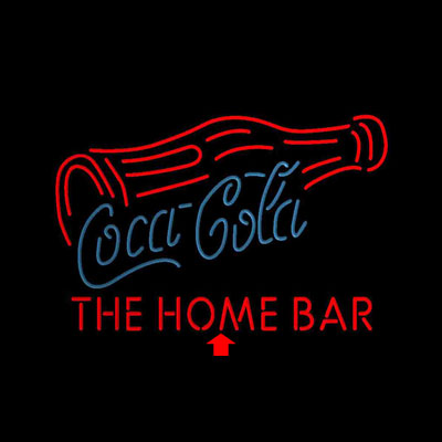 Coca Cola Bottle Drink Bar Custom Personalized custom sign pro led sign