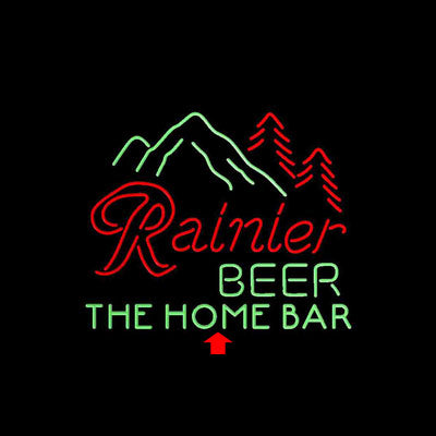 Rainier Beer Jokul Tree Mountain Custom Personalized custom sign pro led sign