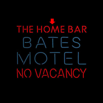 Bates Motel No Vacancy Custom Personalized custom sign pro led sign