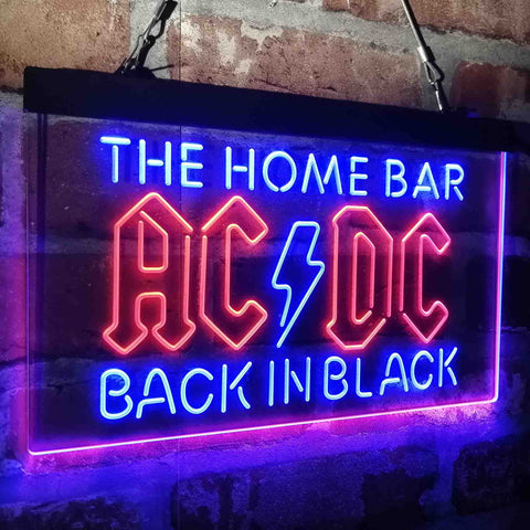 AC/DC Back in Black Music Band Custom Personalized custom sign-pro led sign