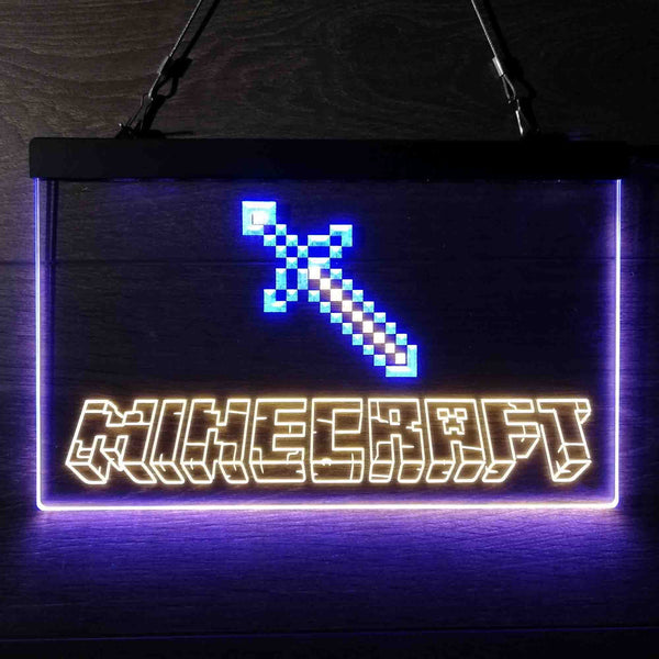 minecraft led light sign