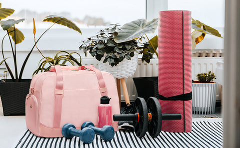 bosidu pink gym bag