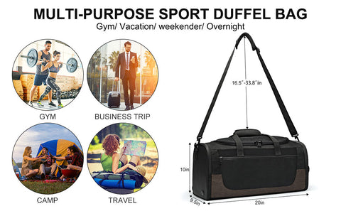 Multi- Purpose Bosidu Sport Duffel Bag