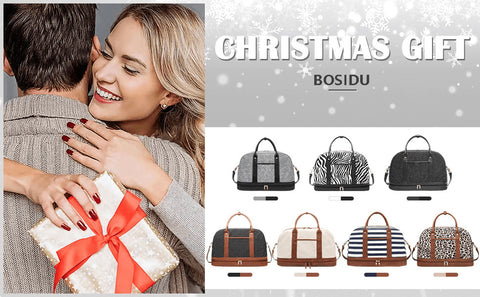 Bosidu travel duffel bag for women