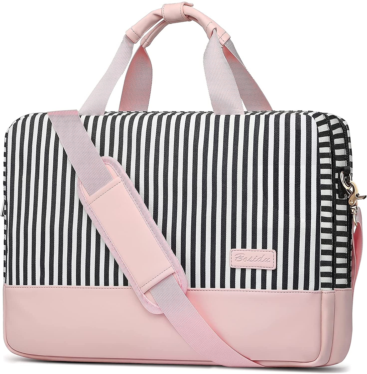 Pink Laptop Tote Bag