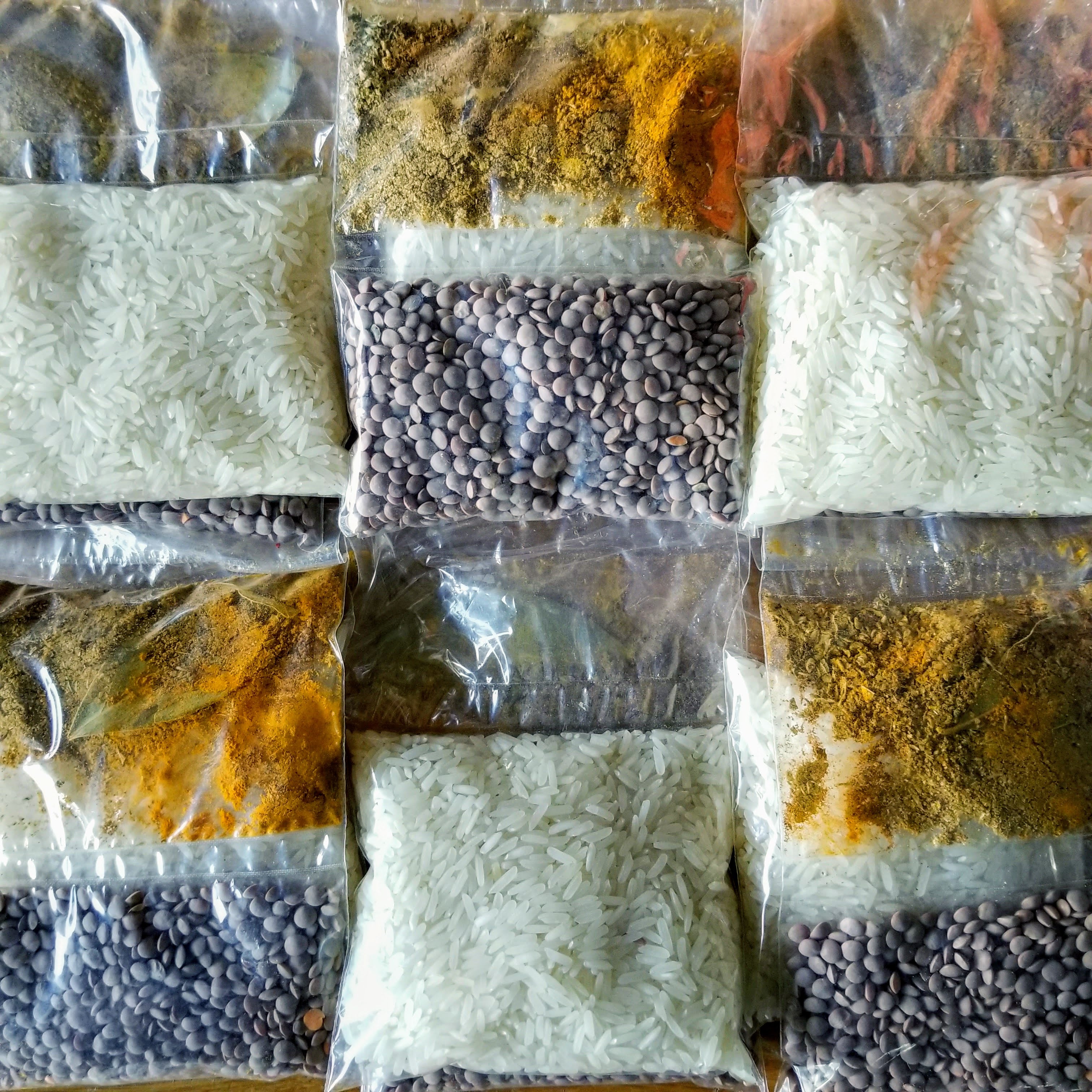 Rice & Lentils Kit