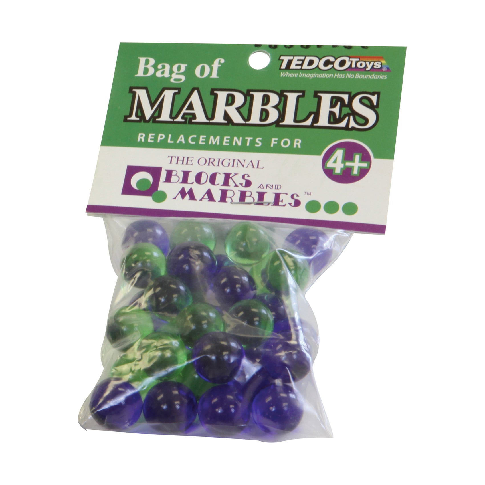 The Original Blocks & Marbles - 30 Replacement Marbles