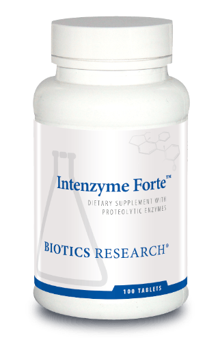 Biotics Research Intenzyme Forte 100 Tablets 2 Pack