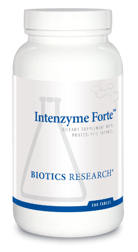 Biotics Research Intenzyme Forte 500 Tablets By 2 Pack