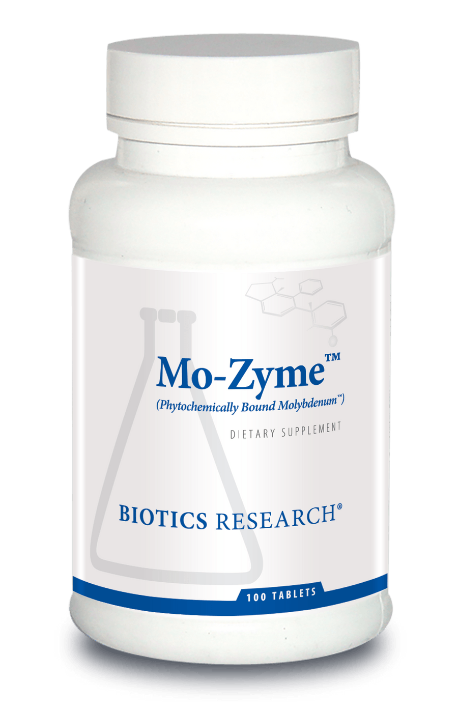 Biotics Research Mo-Zyme (Molybdenum) 100 Tablets