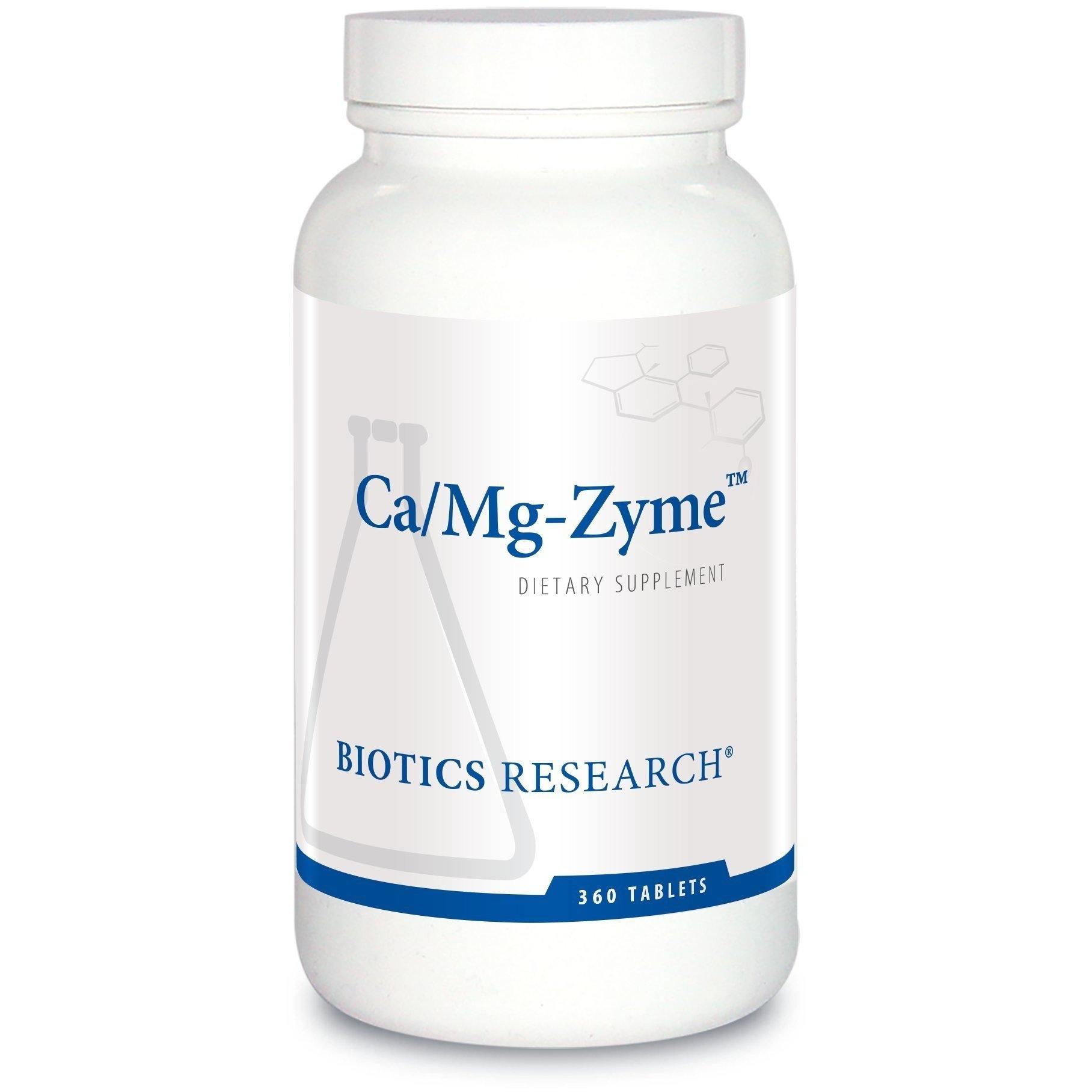 Biotics Research Ca/Mg-Zyme 360 Tablets