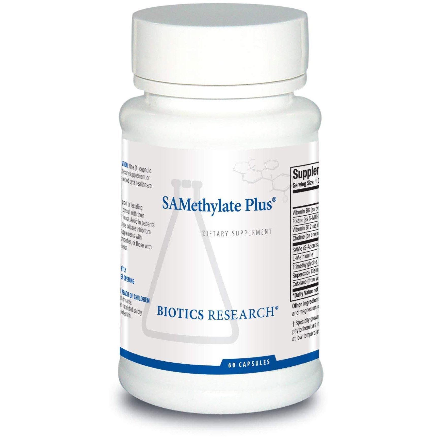 Biotics Research Samethylate Plus 60 Count By 2 Pack