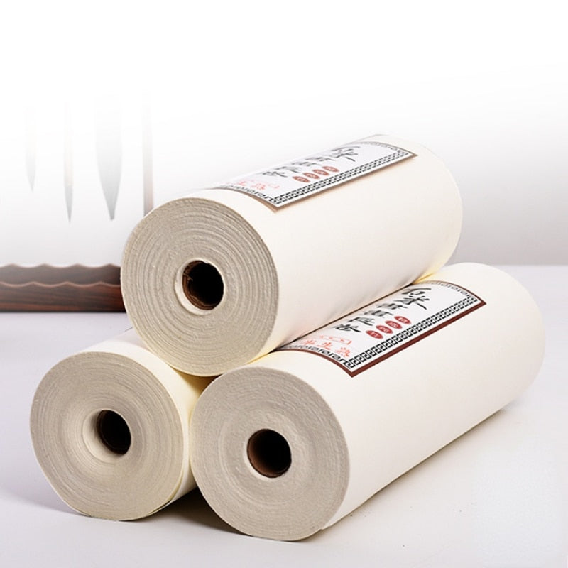 Rolling Xuan Paper Chinese Raw Rice paper Calligraphy