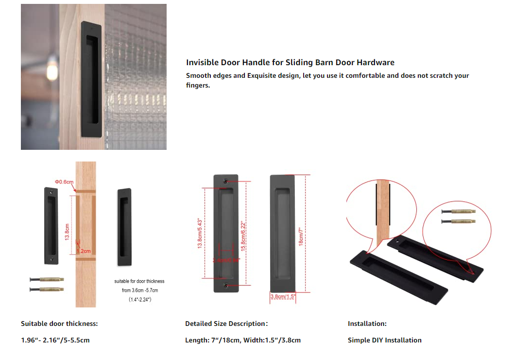 barn door handle