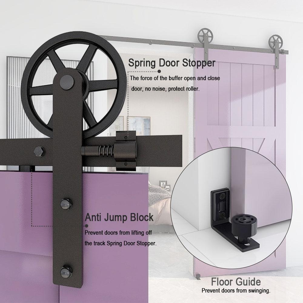 sliding barn door hardware kit