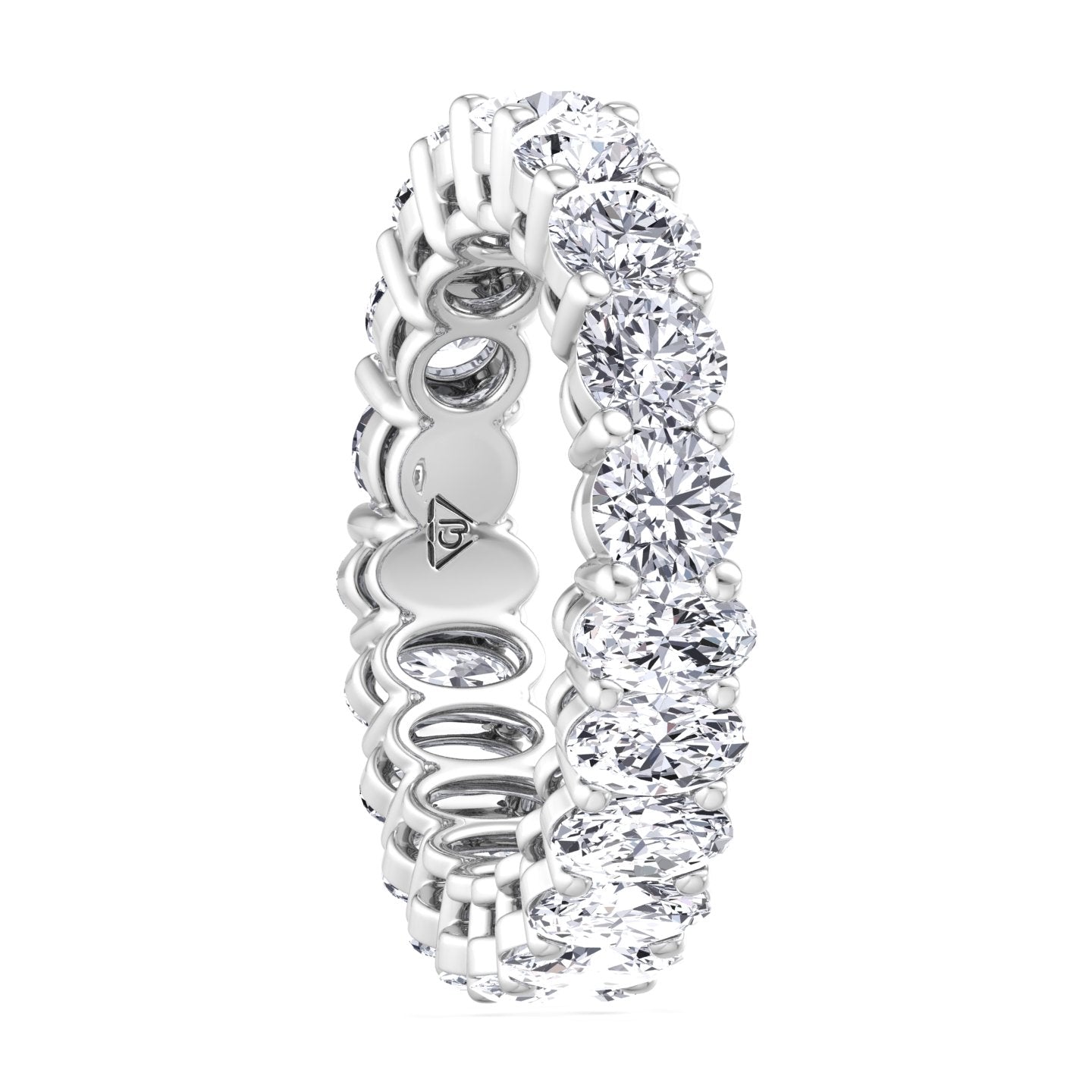 Rondel - Double Shape Diamond Eternity Band (Round & Oval)