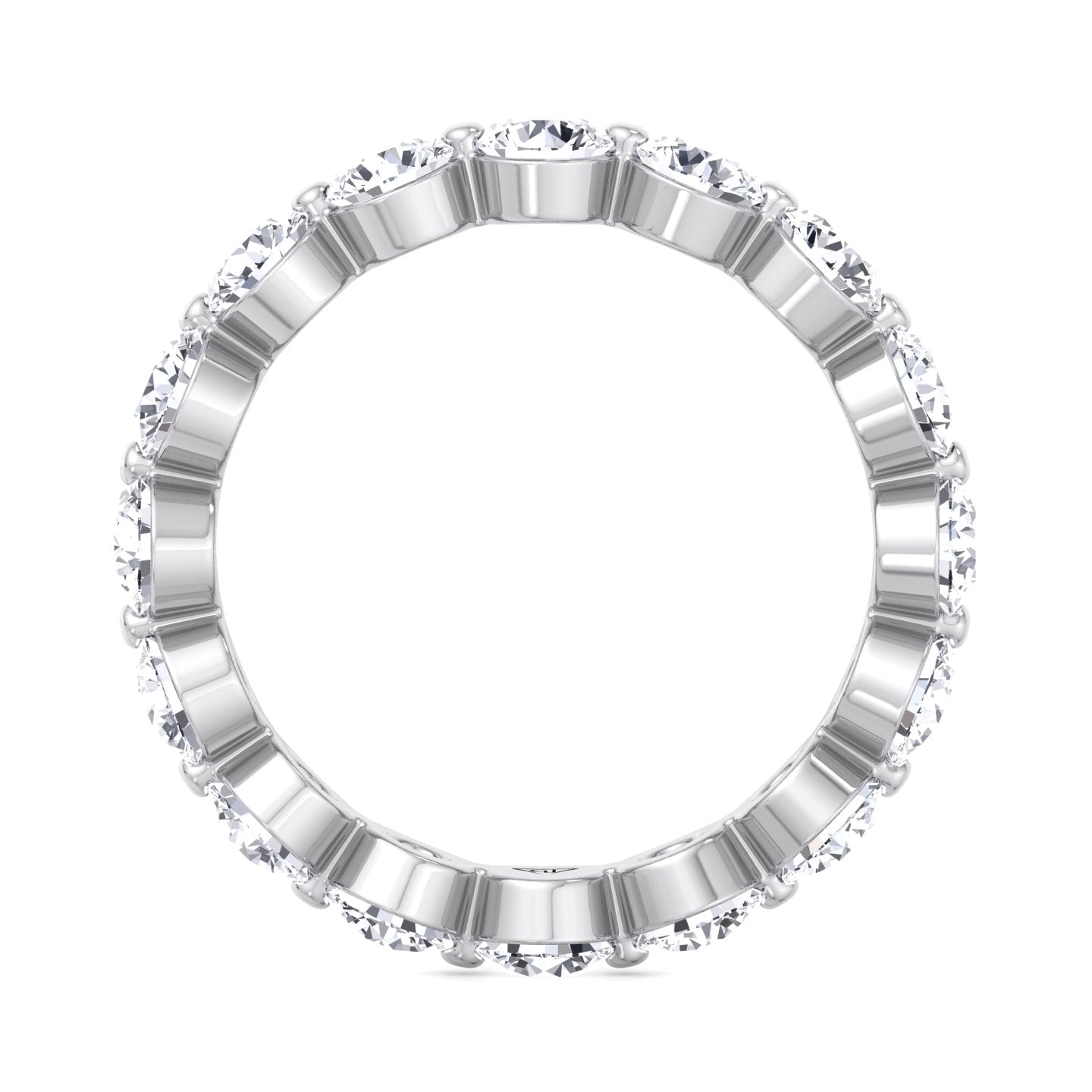 Havana - Floating Diamond Eternity Band