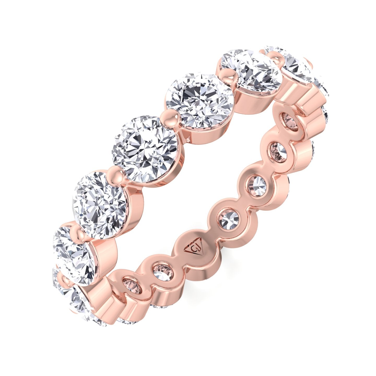 Havana - Floating Diamond Eternity Band