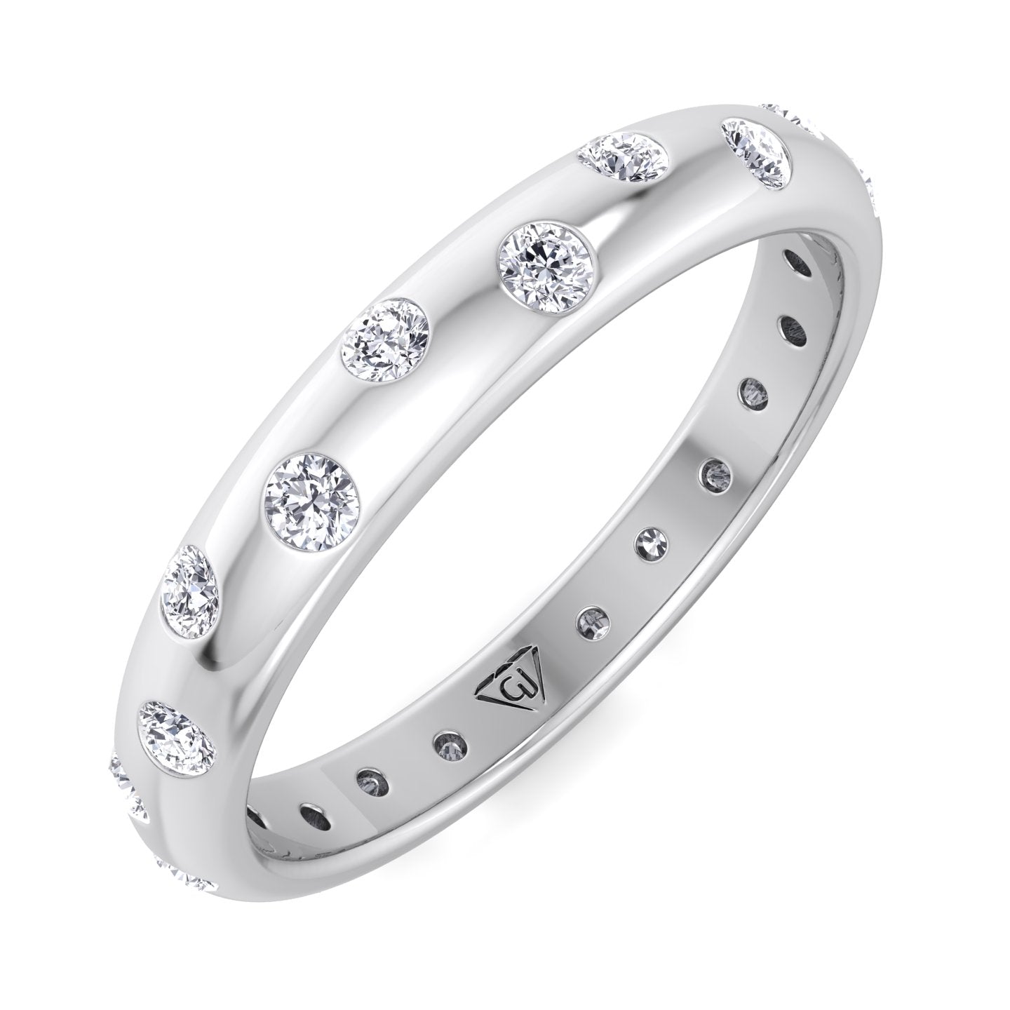 Parma - Gypsy Set Eternity Band