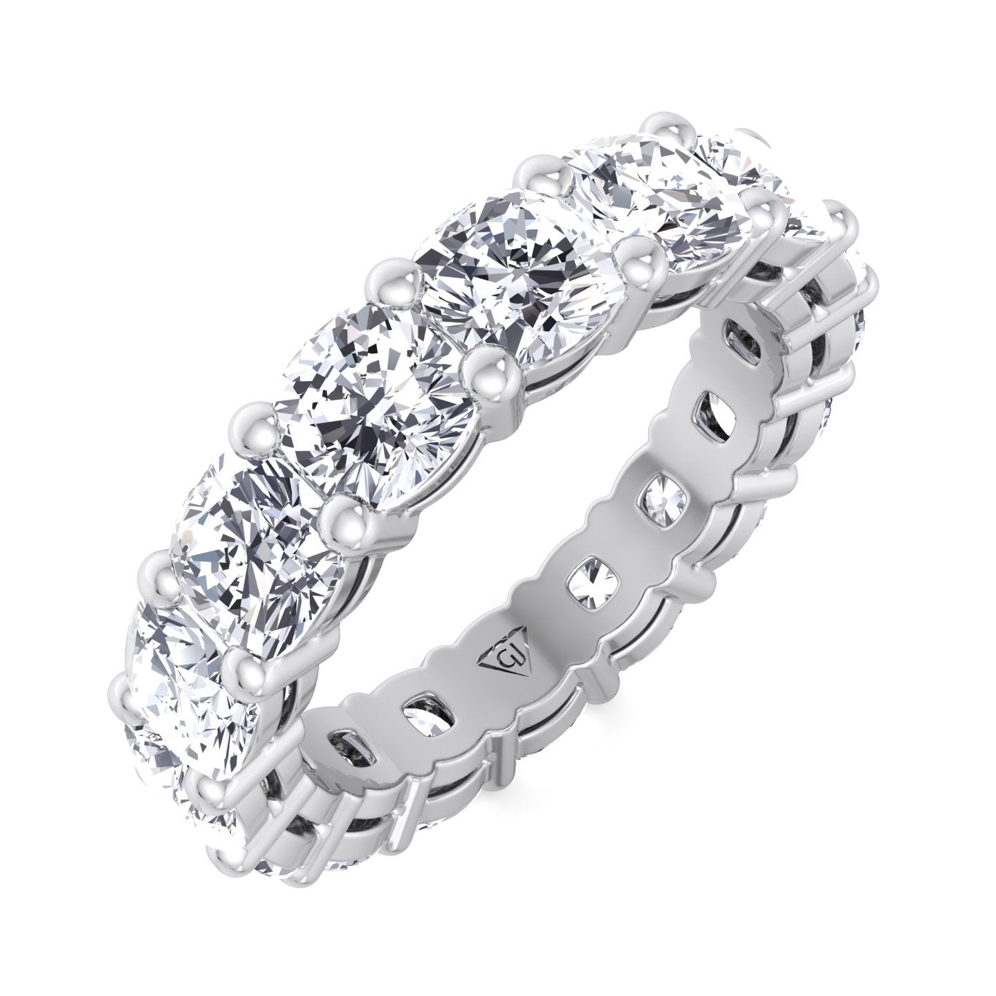 Santio - Cushion Cut Diamond Eternity Band