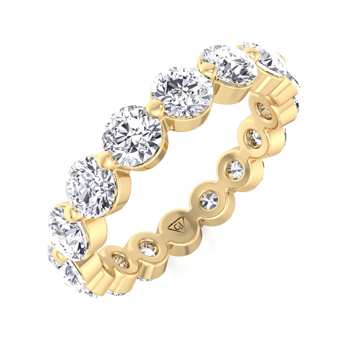 Havana - Floating Diamond Eternity Band