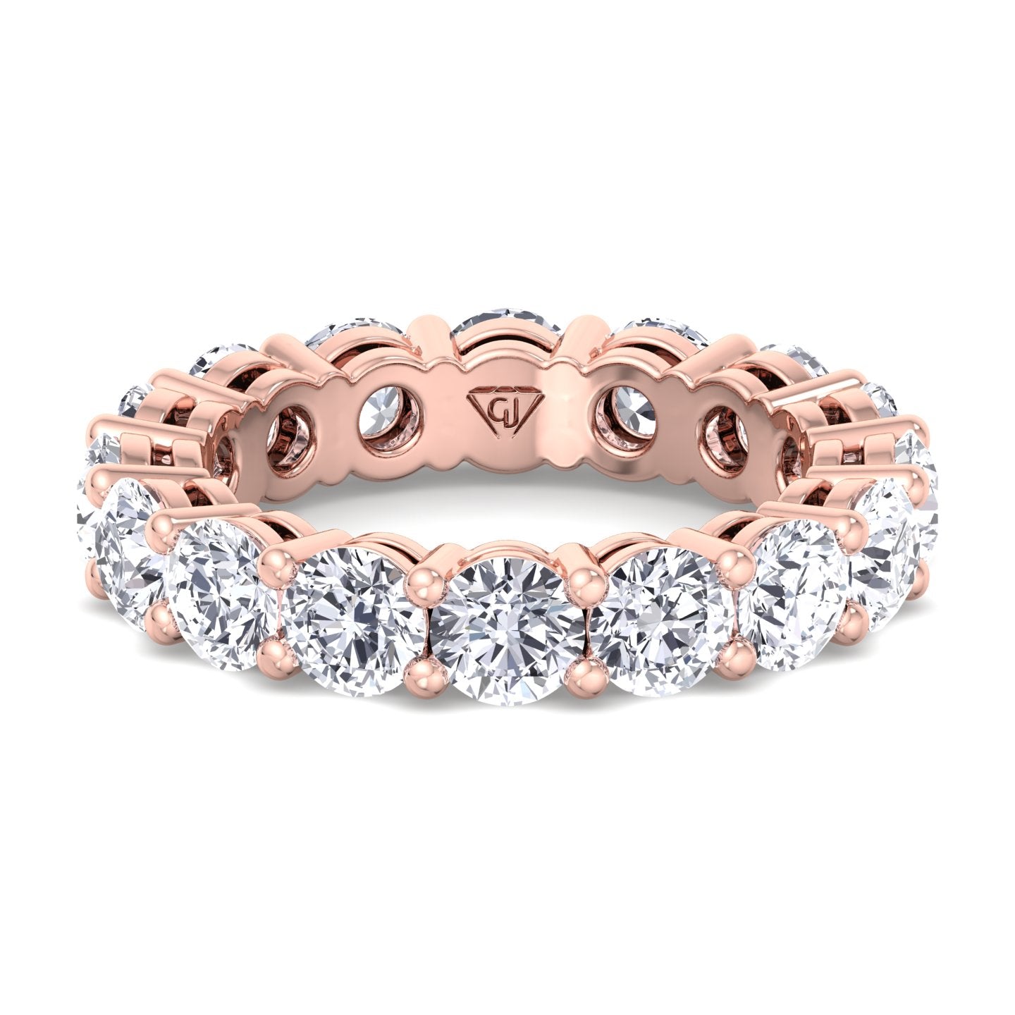 Staple - Round Diamond Classic Eternity Band