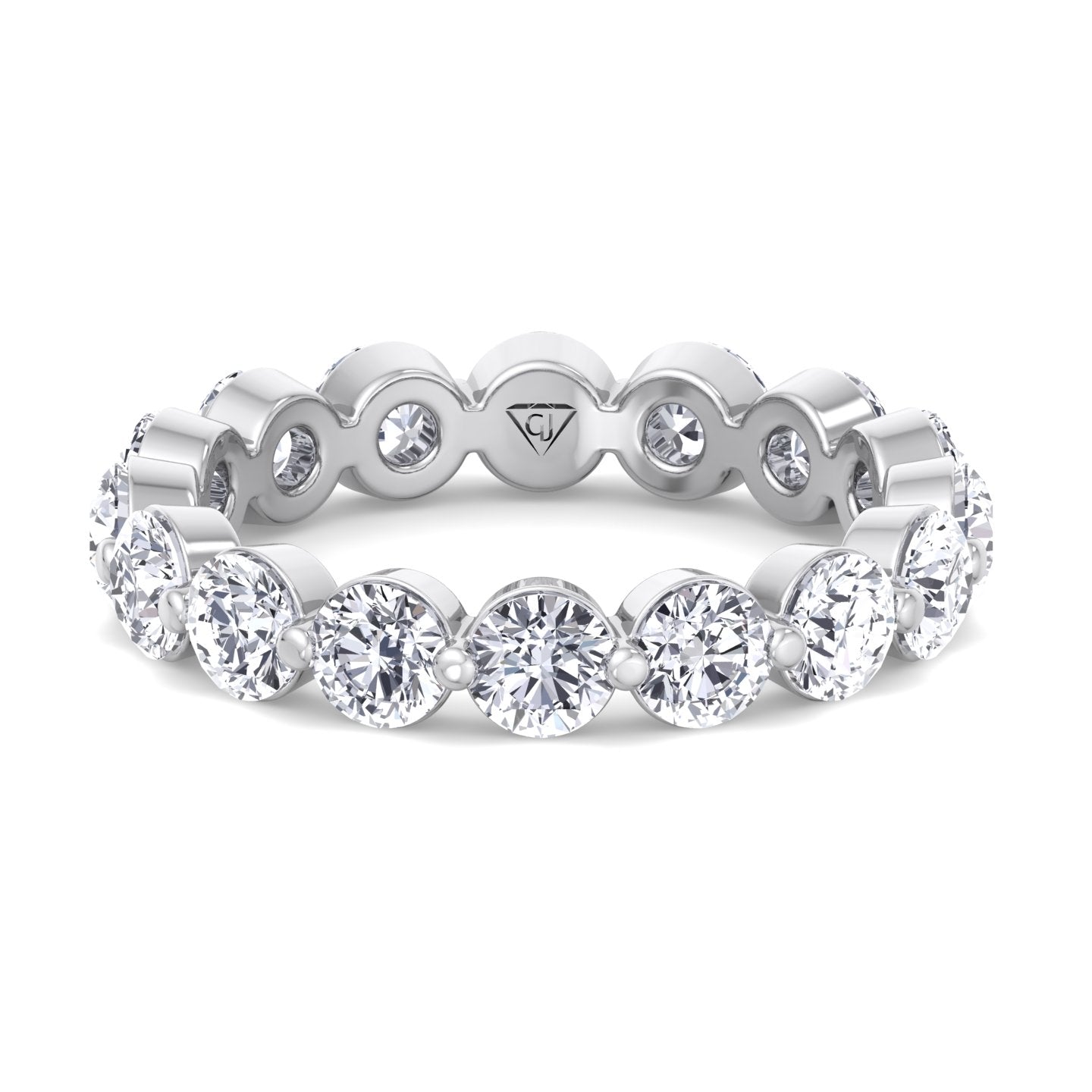 Havana - Floating Diamond Eternity Band