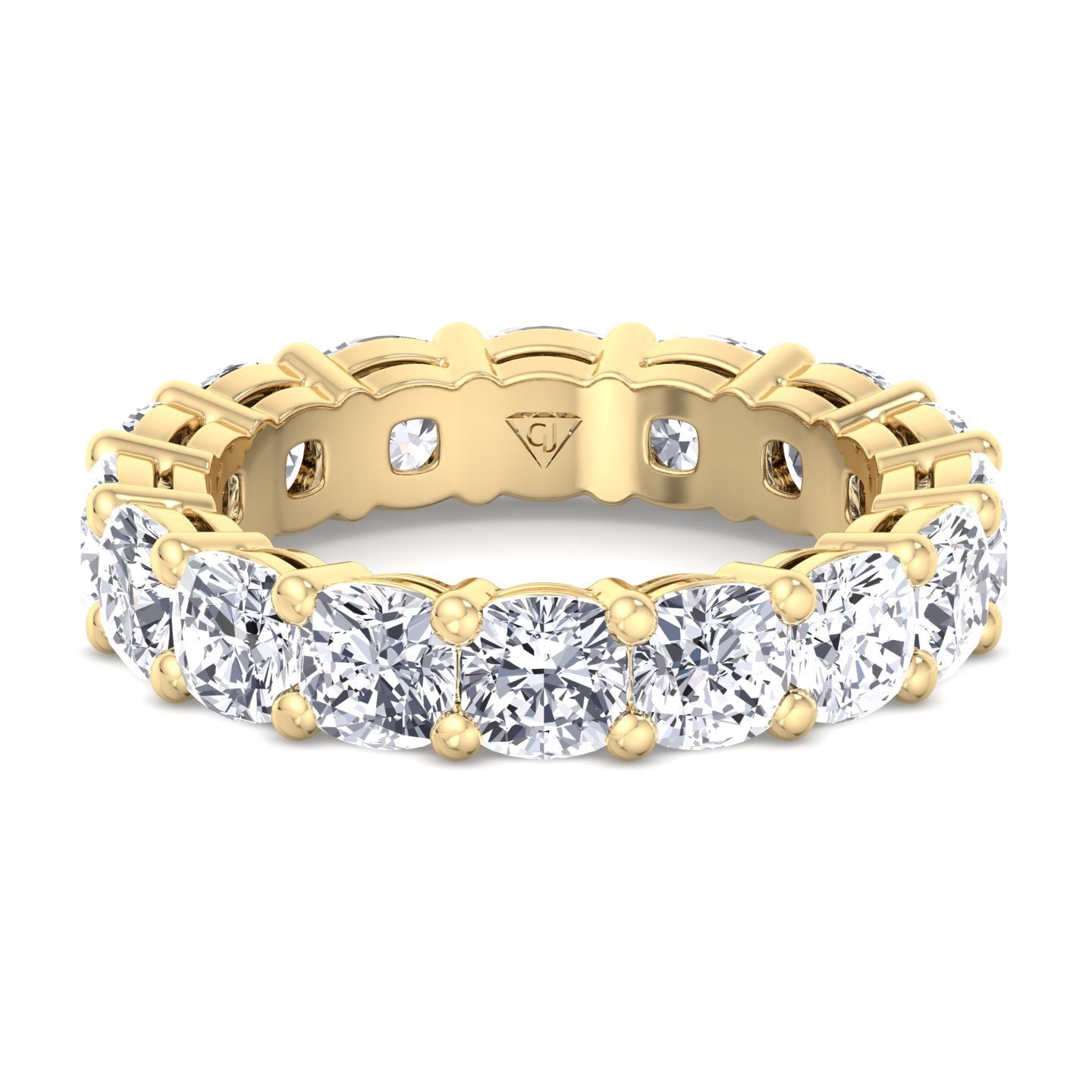 Santio - Cushion Cut Diamond Eternity Band