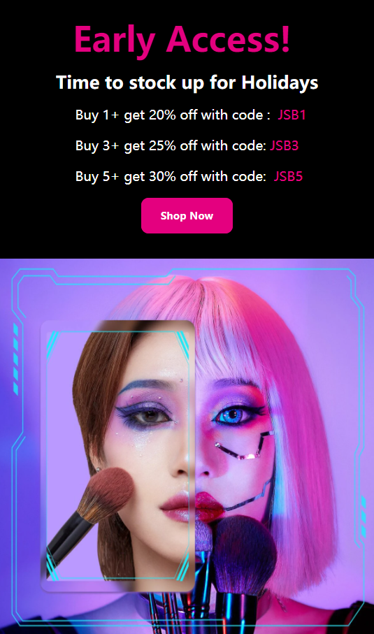 Jessup Black Day Sale Early Access - Jessup Beauty UK