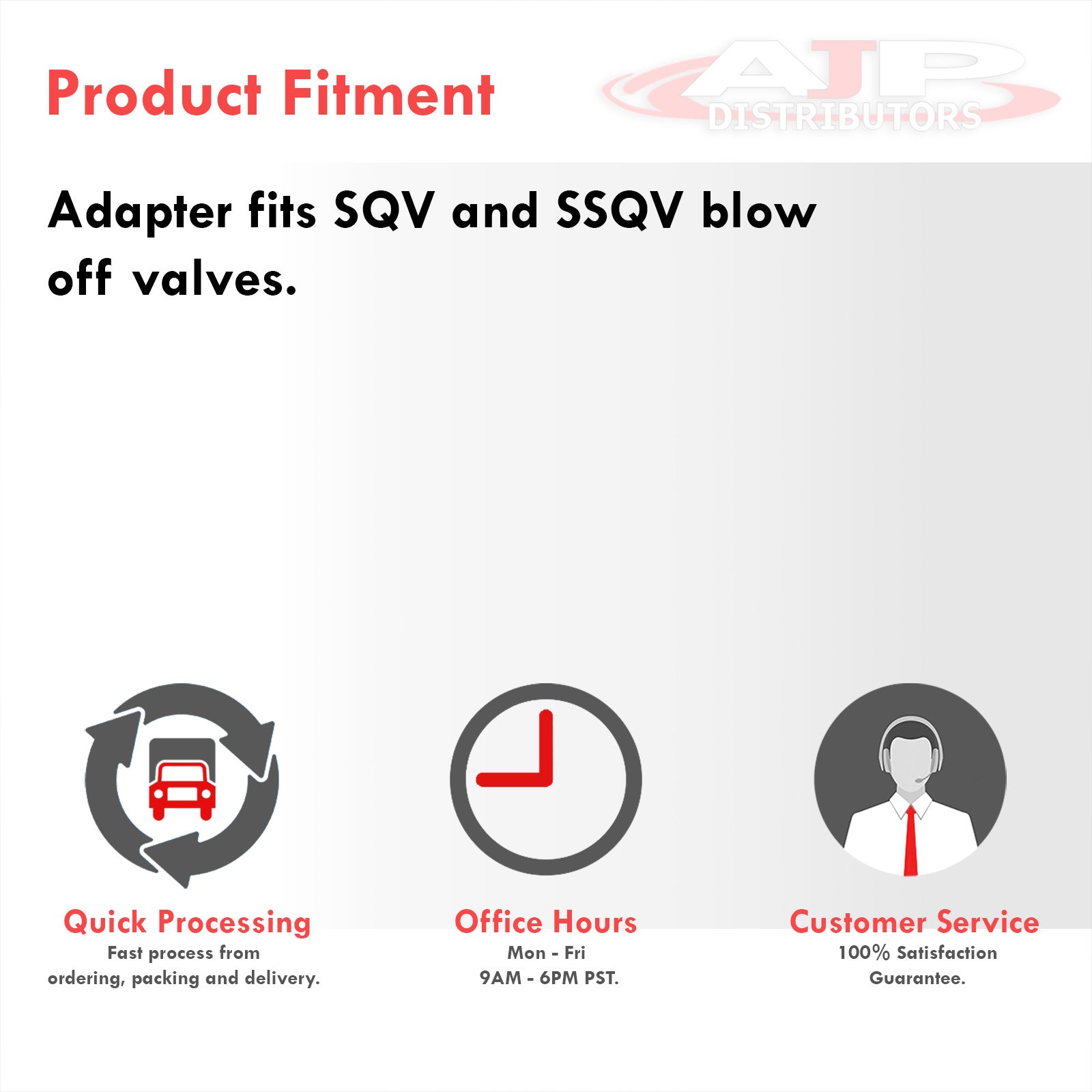 Universal SSQV / SQV Blow Off Valve BOV Weld-On Adapter Flange