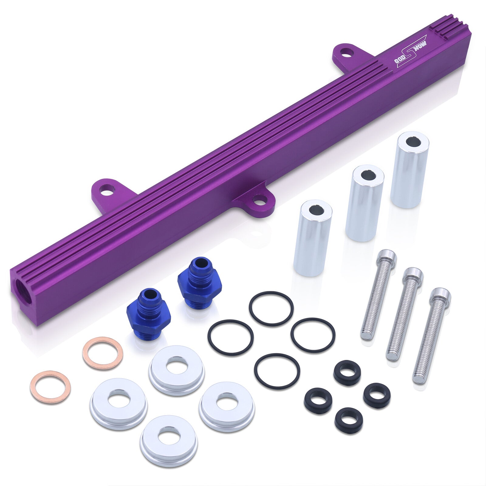 Nissan 240SX S14 1995-1998 SR20DET Fuel Injector Rail Purple