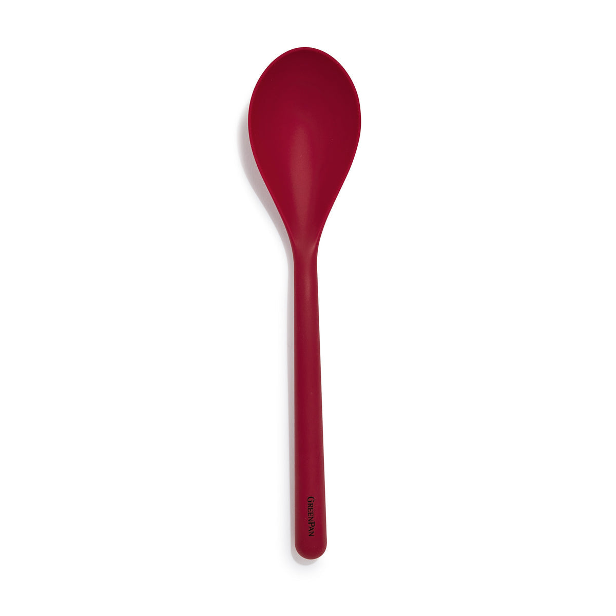 Platinum Silicone Solid Spoon | Red