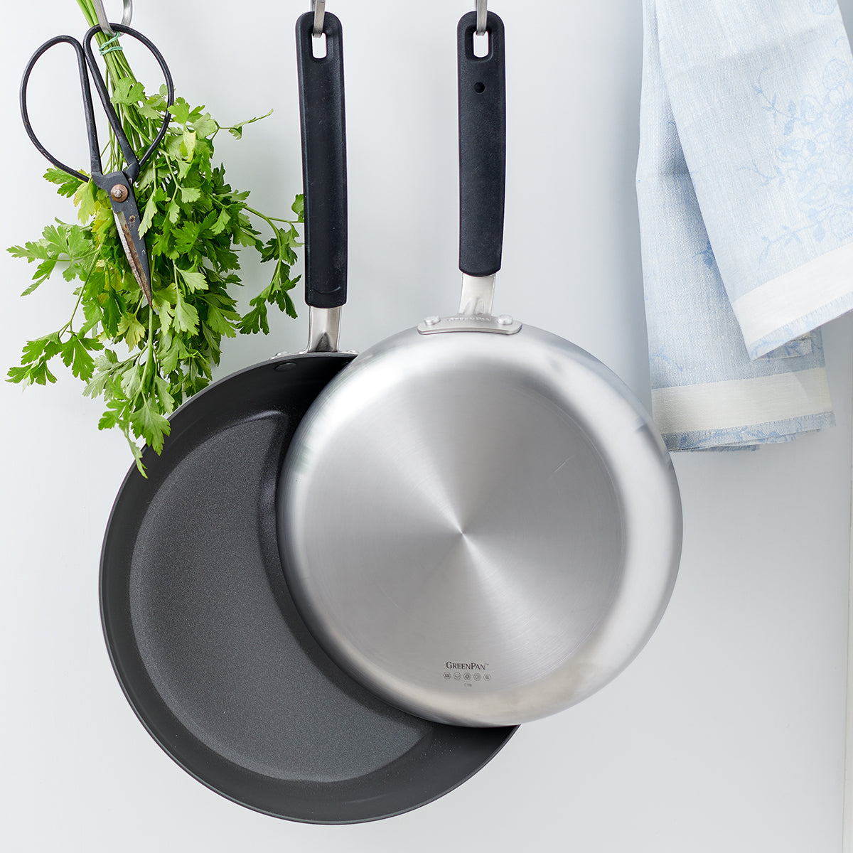 Levels Stainless Steel Stackable Ceramic Nonstick 10