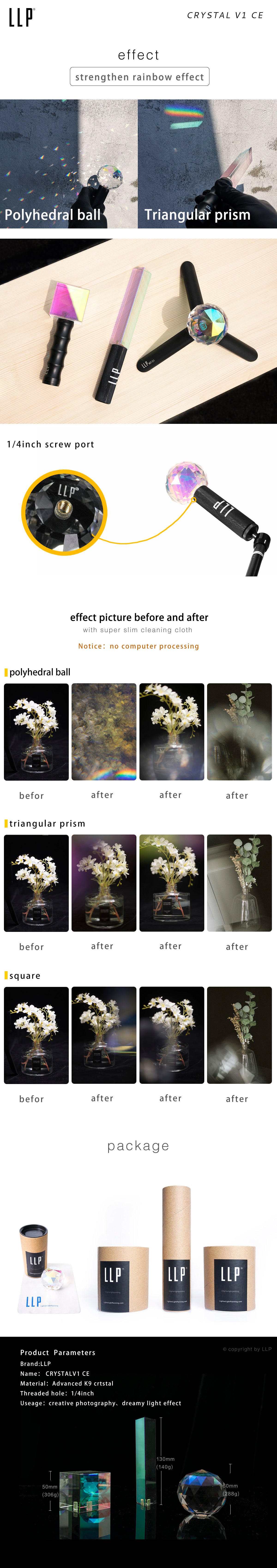 LLP CRYSTAL V1   CE edition for photography