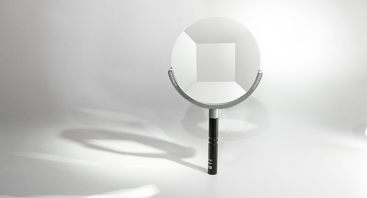 The new LLP V4 prism, a handheld camera prism with kaleidoscope effects, the prism diameter is 77mm