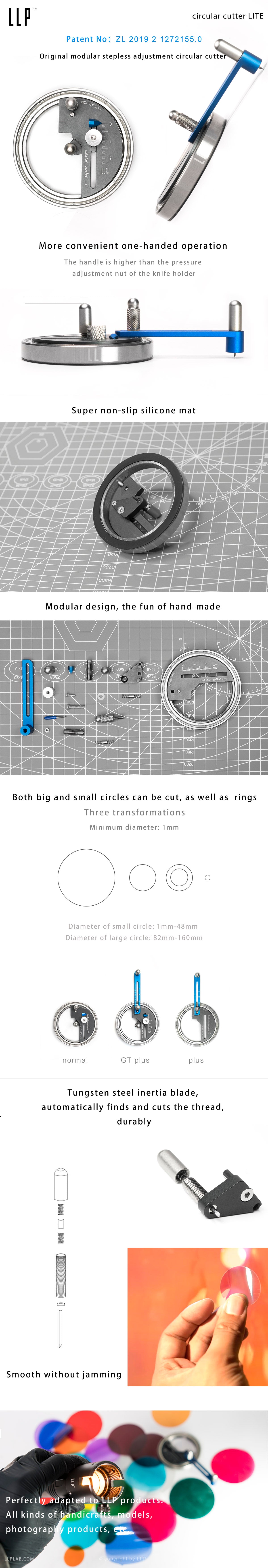 LLP circular cutter