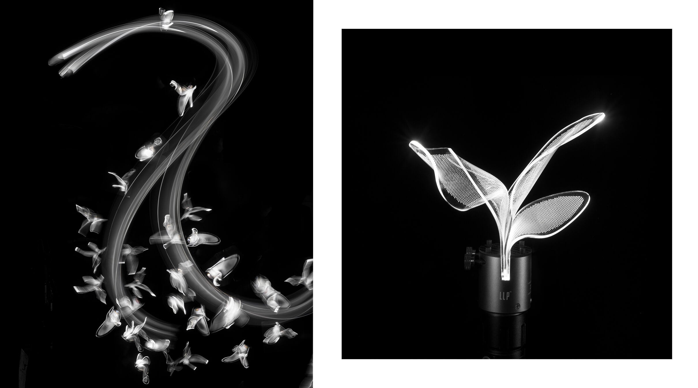 LLPyoung lightknife KIT -FLOWER Lightpainting tool