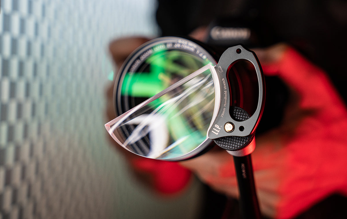 handheld stretch prism photography lens