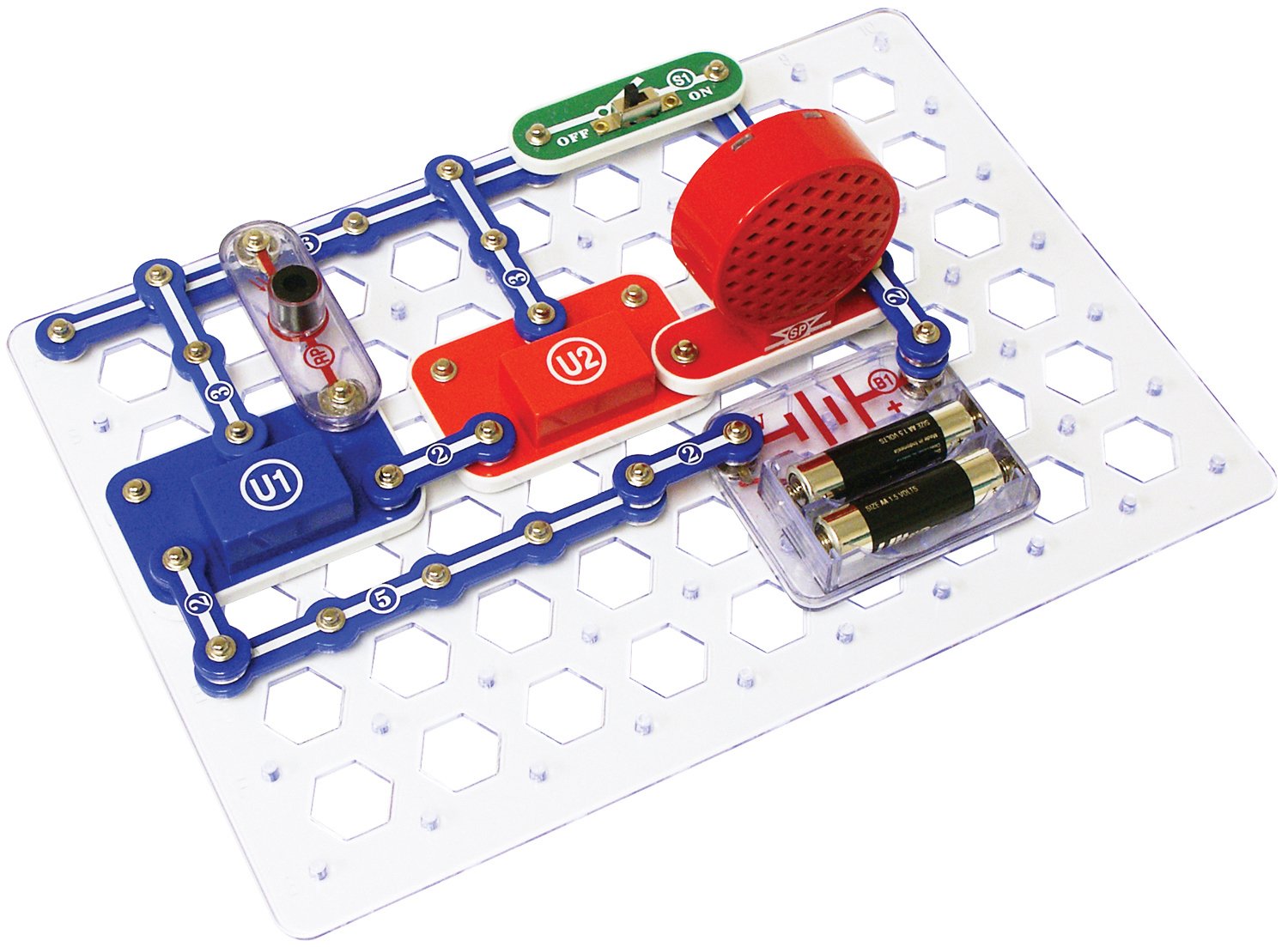 Electronics Exploration Kit, STEM Educational Toy for Kids 8 + | Creative Problem-Solving Toy
