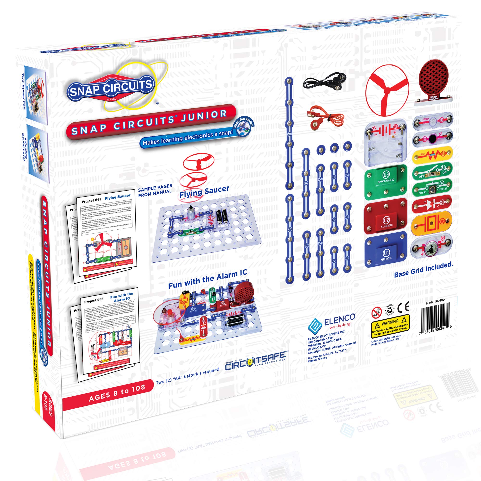 Electronics Exploration Kit, STEM Educational Toy for Kids 8 + | Creative Problem-Solving Toy