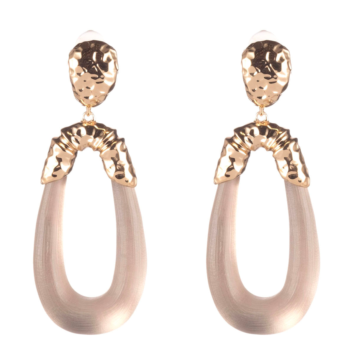 Alexis Bittar Bamboo Clip-On Earrings