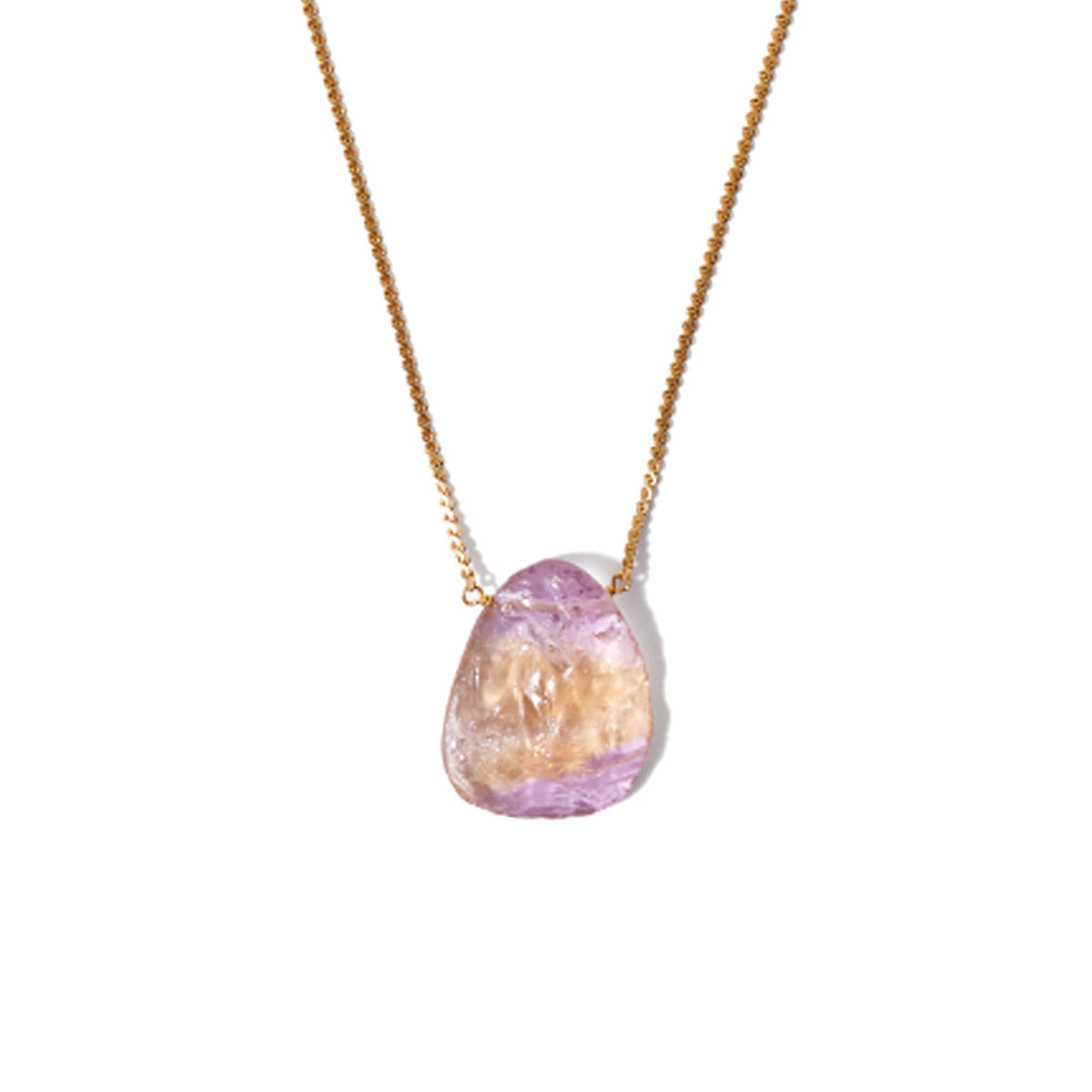 Chan Luu Sliced Amethyst Necklace