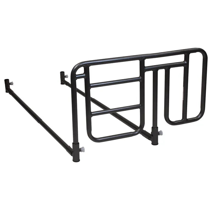 Dynarex Homecare Half-Length Bed Rail - Cross Bar Mount