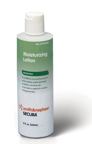 SMITH & NEPHEW SECURAa MOISTURIZING LOTION Moisturizing Lotion, 8 oz Bottle, 24/cs