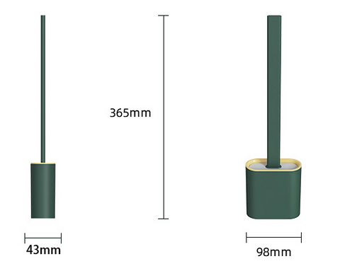 Advantages of the silicone toilet brush