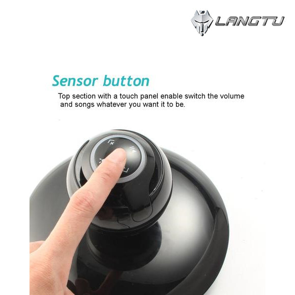 LANGTU Infinity Orb Magnetic Levitating Bluetooth 4.0 LED Wireless Floating Speakers