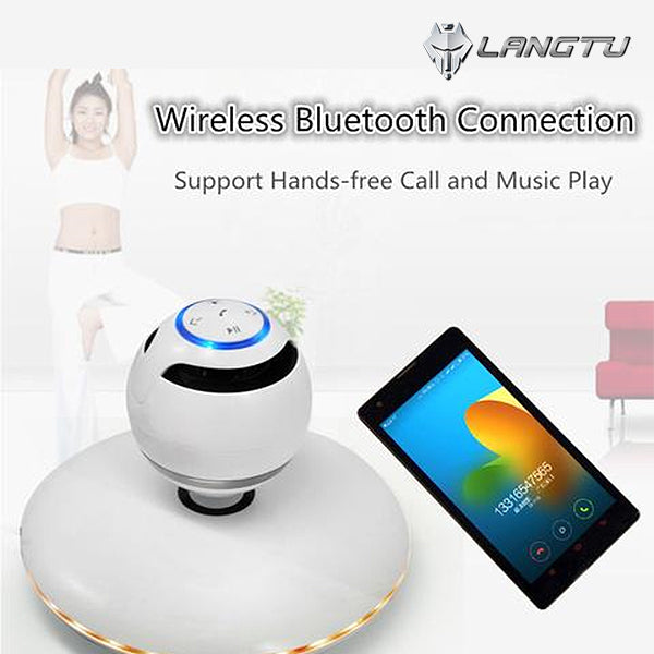 LANGTU Infinity Orb Magnetic Levitating Bluetooth 4.0 LED Wireless Floating Speakers