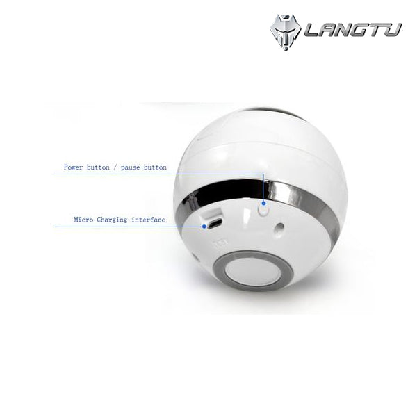 LANGTU Infinity Orb Magnetic Levitating Bluetooth 4.0 LED Wireless Floating Speakers
