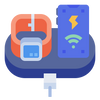 Built-In Wireless Charging Pad